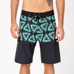 Bermuda Boardshort Elastano Flowers Triangles Bermuda Boardshort Elastano Flowers Triangles