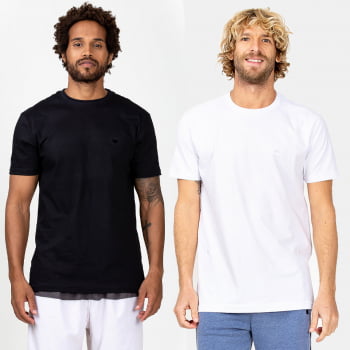 kit 4 T-Shirt Básicas Lisas kit 4 T-Shirt Básicas Lisas